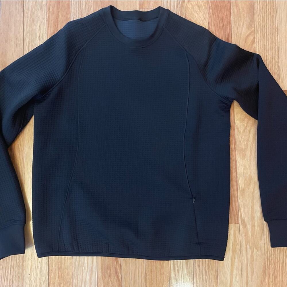 Lululemon Textured Sweatshirt with zip pockets
